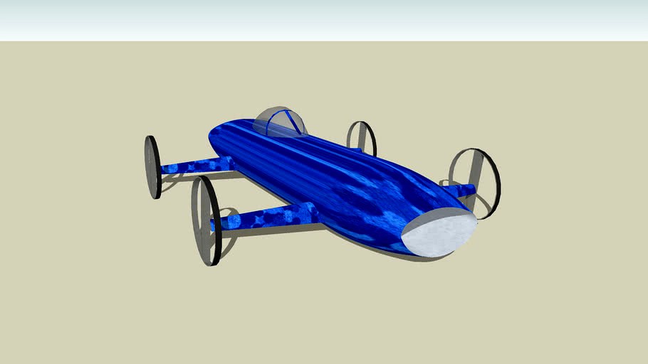'BLUE BUG' soapbox for FJC