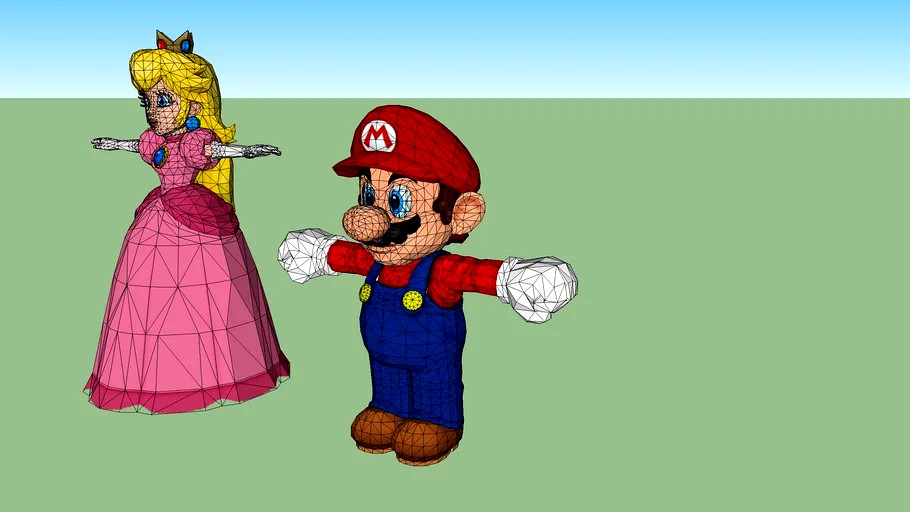 Super Mario Galaxy: Mario and Peach