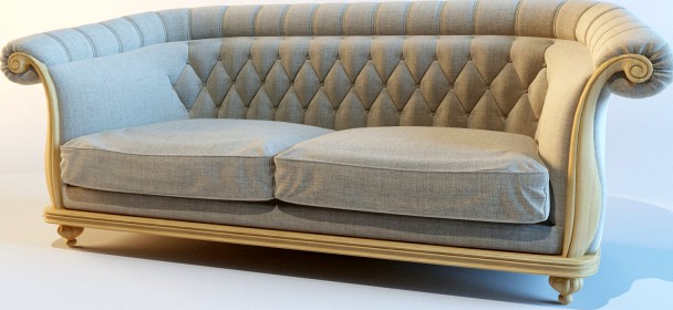 Sofa capitone