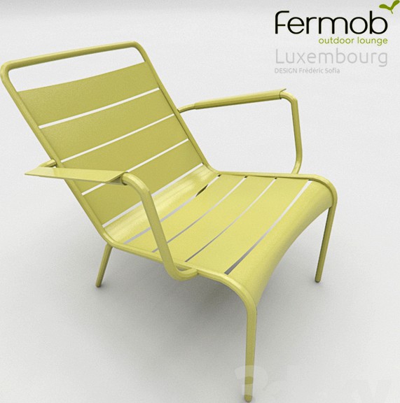 FERMOB FAUTEUIL BAS LUXEMBOURG