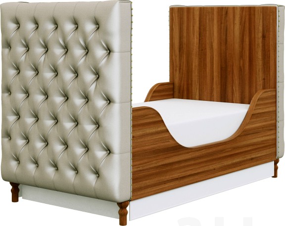 Restoration Hardware Chesterfield Tufted Crib