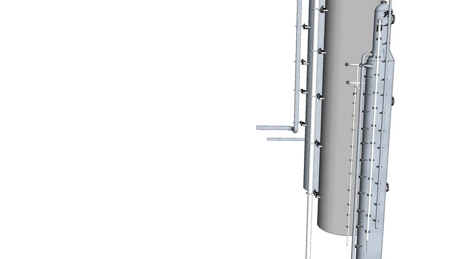 Splitter Columns with Deethanizer tower