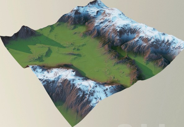 Relief ridges