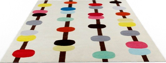 Abacus rug by Fiona Curran