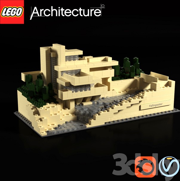 Fallingwater LEGO Architecture
