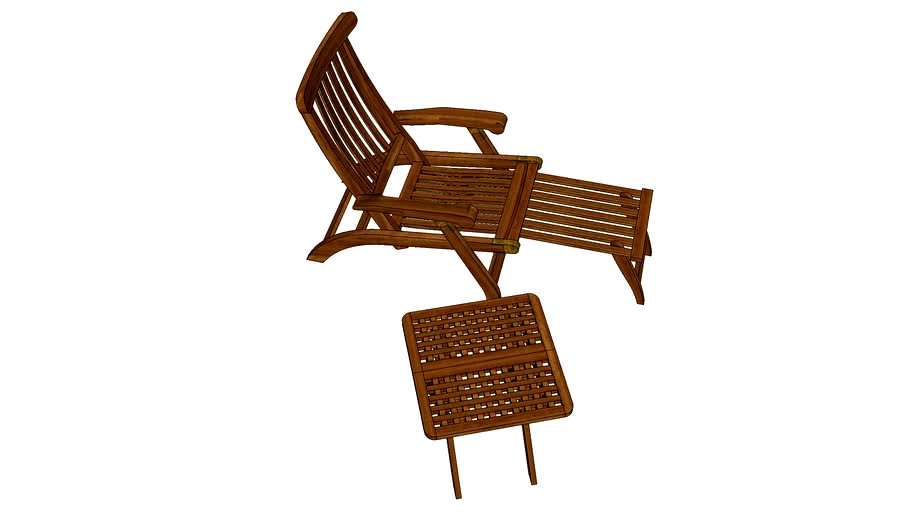 stolica drvena za vrt