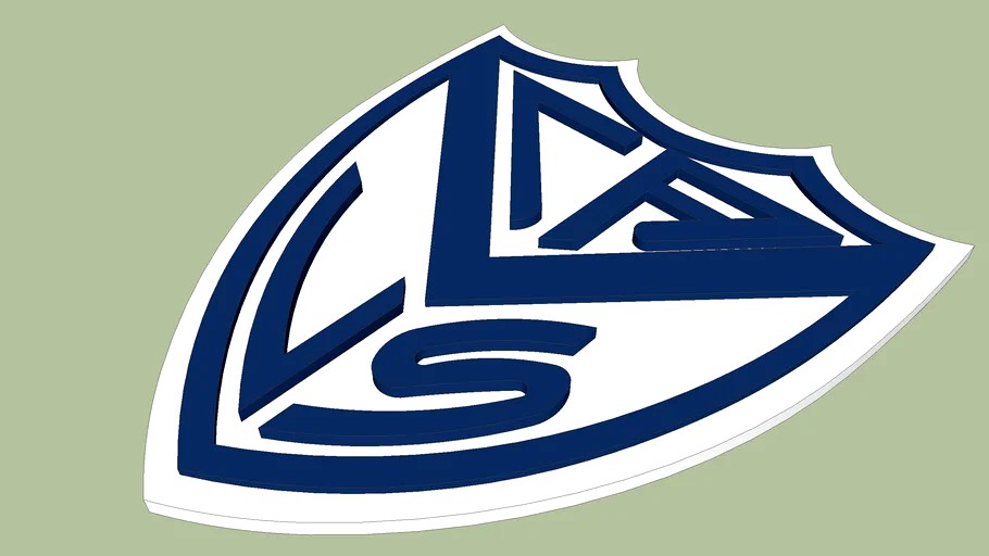 Escudo de Velez Sarfield en 3D – By nahu
