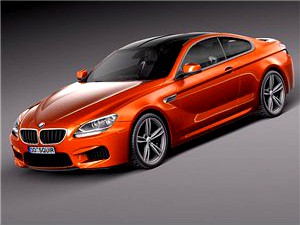 BMW M6 2013 coupe 3D Model