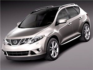 Nissan Murano 2012 3D Model