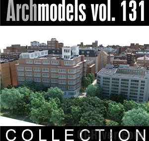 Archmodels vol. 131 (Evermotion 3D Models) - Cities, Buildings, Streets, Trees, Signs and More!