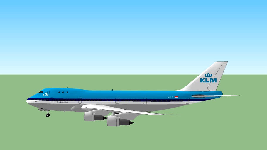 KLM Royal Dutch Airlines, boeing 747-200