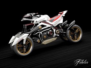 Yamaha Tesseract - 3D Model