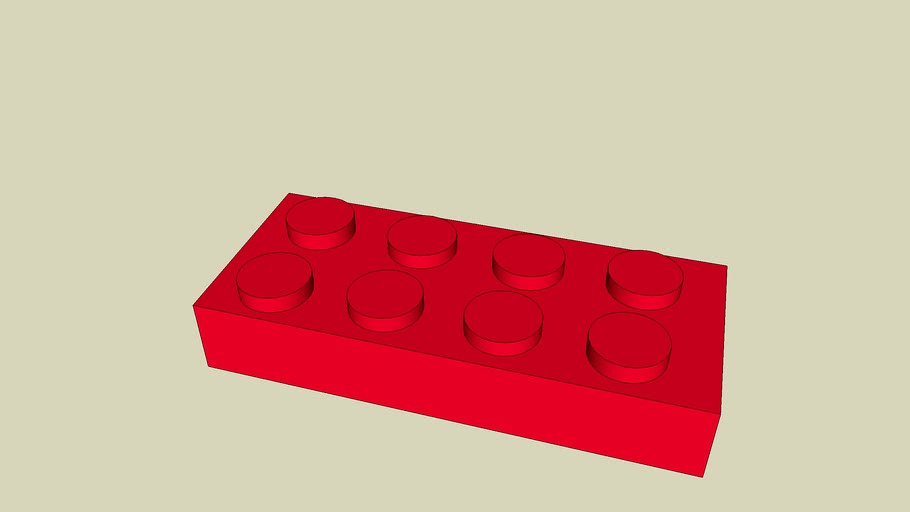 Red Lego Brick