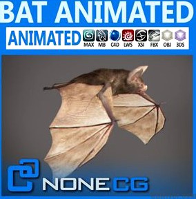 Animated Vampire Bat