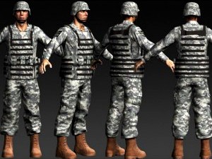 Daniel Military Cloth- 3D Model