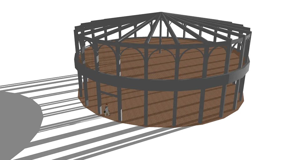 Circular Double Floor Structure