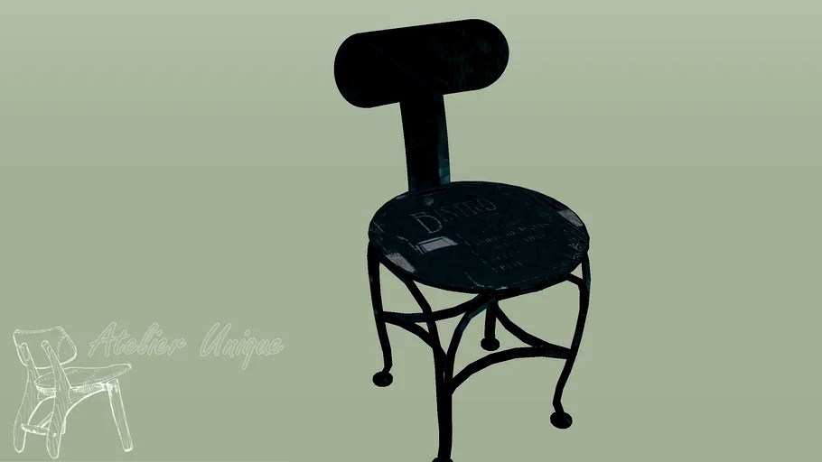 Black chair