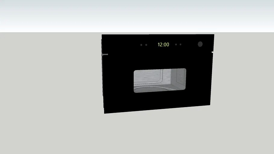 MATTRADITION Microwave oven,black