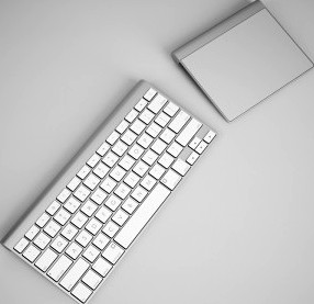 Keyboard with Touchpad