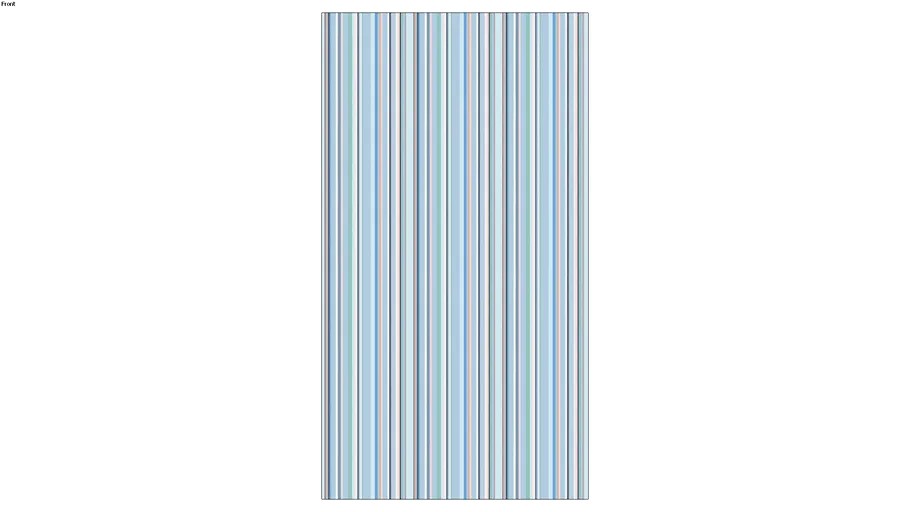 branco. PAPEL DE PAREDE CLÁSSICO LISTRAS I AZUL CLARO E PÊSSEGO