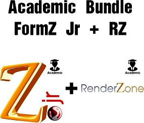 Form Z Jr + RenderZone Academic Bundle