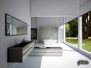 Bathroom 02 - 3D Model