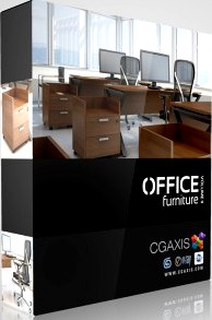 3D Model Volume 11 Office Furniture - CGAxis