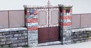 Gate 1  - 3D Model