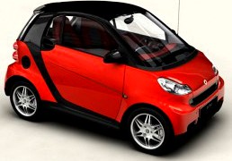Smart ForTwo Coupe 2009  - 3D Car Model