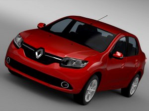 Renault Symbol 2015 - 3D Car for Maya