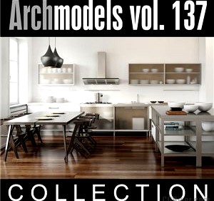 Archmodels vol. 137 (Evermotion 3D Models) - Kitchen Design Sets