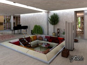 Living room 26- 3D Model