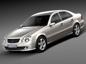 Mercedes-Benz E-Class W211 2002-2009 - 3D Model