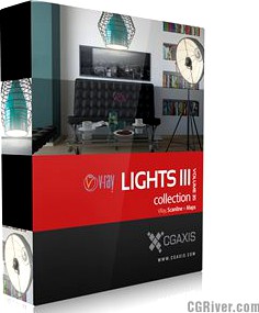 Volume 35 (VRay): Lights III - CGAxis 3D Models