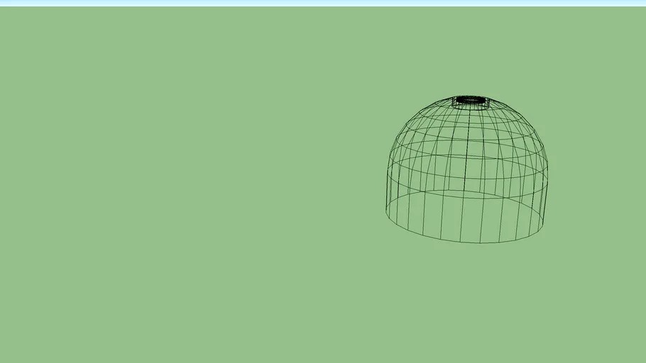Wire Frame Shade Dome