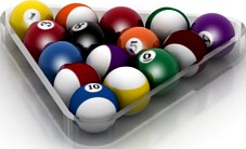 Billiard balls