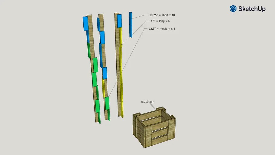 Stackable Beer Crate