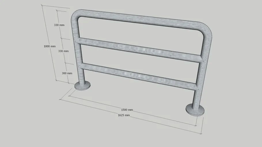 Stainless Steel Bicycle Stopper / Bollard Railing