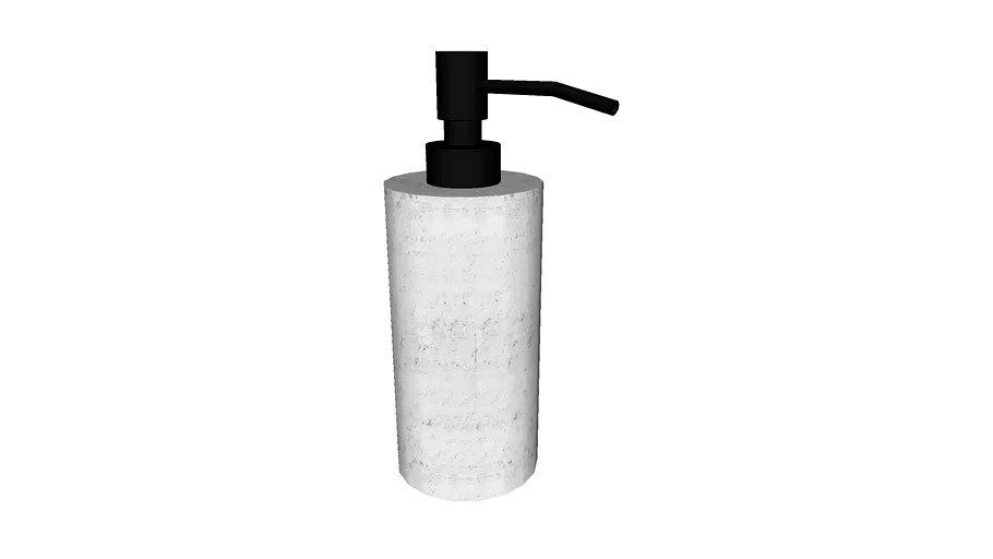 Soap Dispenser - Concrete Round