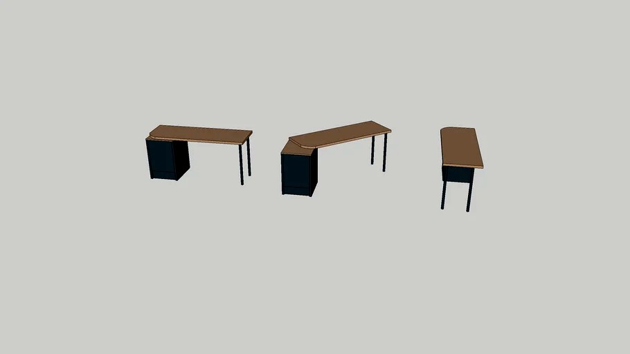 Table ilot pivotante