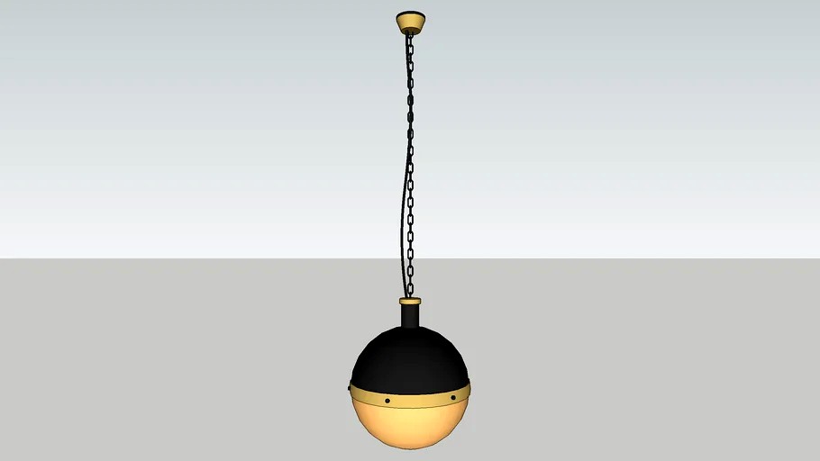 PENDANT LAMP SPHERE LAMP INDUSTRIALIST PENDANT