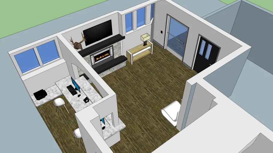 Frontier Suites Lobby remodel