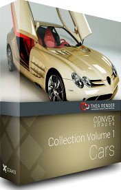 Convexshapes Cars Collection for Thea Render