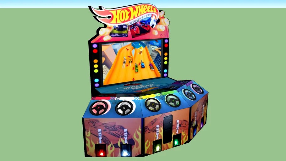 Hot Wheels Arcade Game 3d model