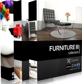 Bundle Furniture I, II &amp; III - CGAxis 3D Models