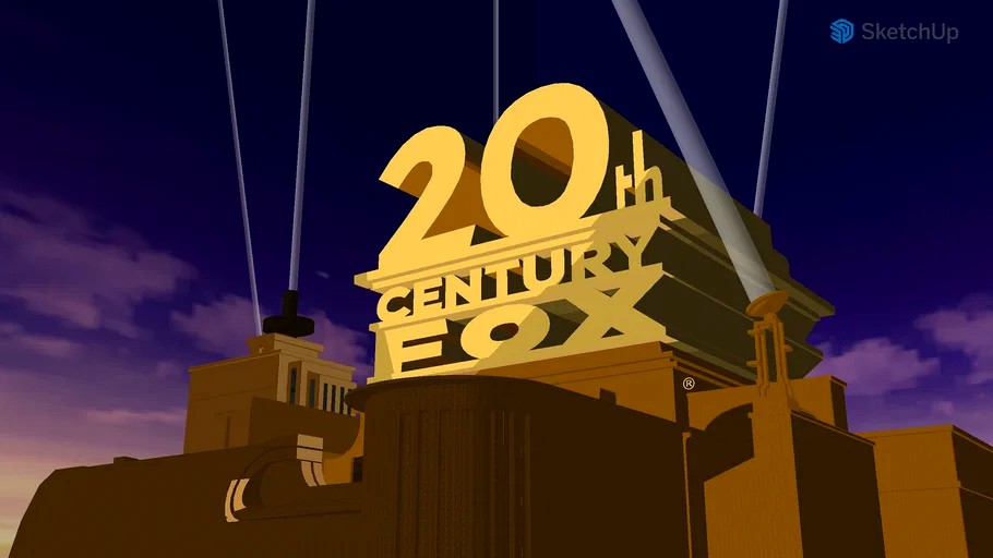 Copy of 20th century fox 3d model