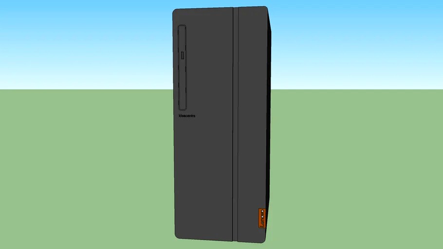 Lenovo IdeaCentre 510A desktop tower computer 3d model