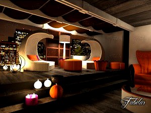 Living room 24- 3D Model