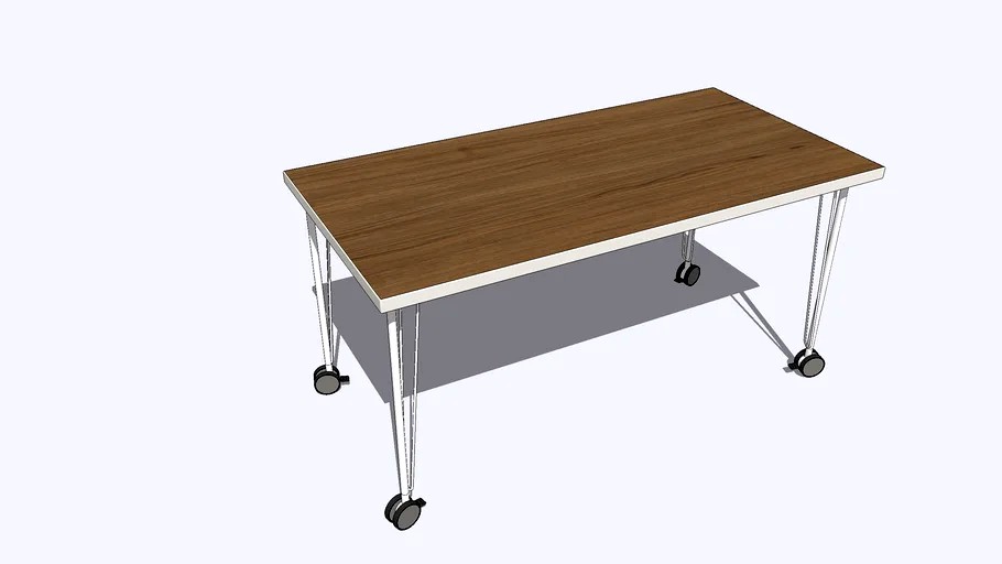 IKEA Desk model Linnmon / Krille 3d