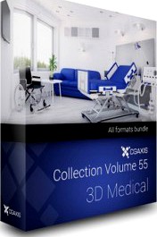 Volume 55 (All Formats): Hospital Equipment Collection - CGAxis 3D Models